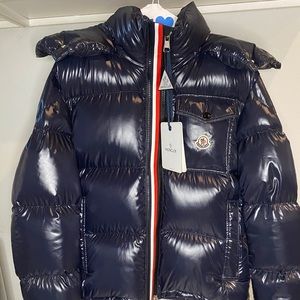 Moncler jacket MEN size 3 navy blue